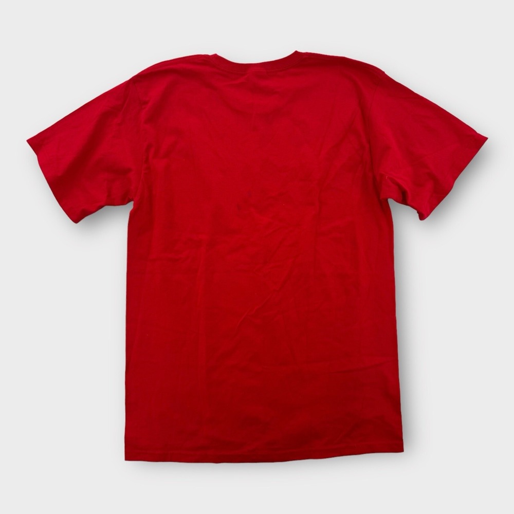 Bacardi T Shirt Mens Large Alcohol Cotton Red Short Sleeve Tee Promotional NEW - Picture 4 of 7
